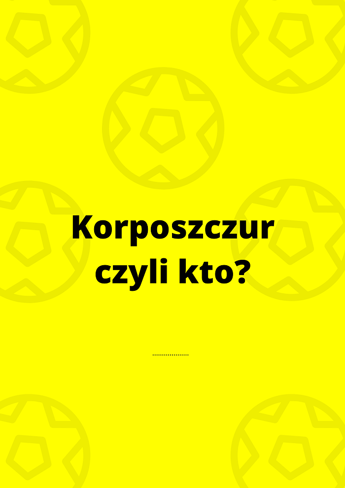 Korposzczur czyli kto?